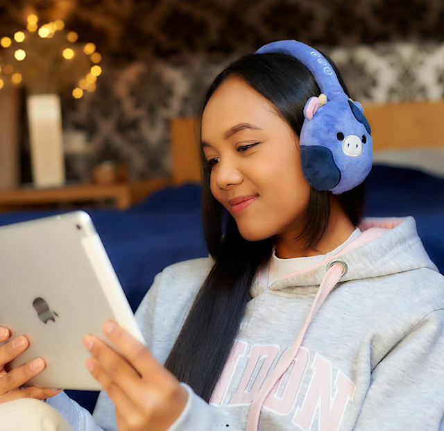 Produktbilde 2 for Squishmallows trådløse hodetelefoner med mikrofon Bluetooth Ingred