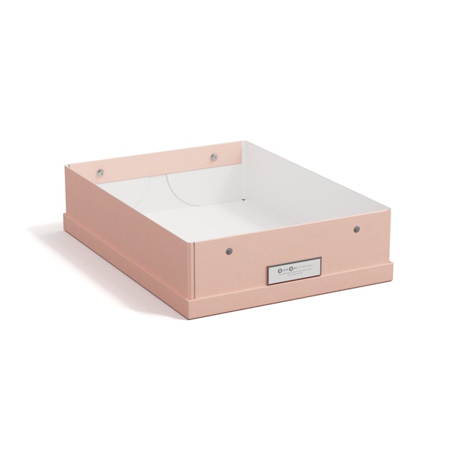 Produktbilde 3 for Oppbevaringsboks Kleo A4 Dusty Pink Bigso Box of Sweden