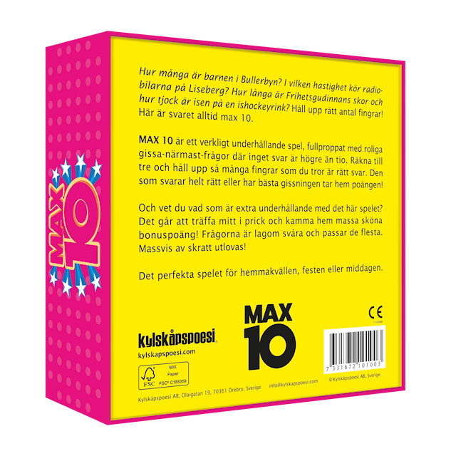 Produktbilde 2 for Max 10 (SE)