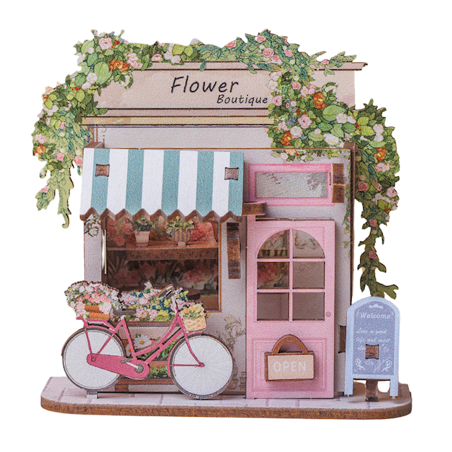 Tuotekuva 1 - Book Nook: Mini Flower Shop Caratem