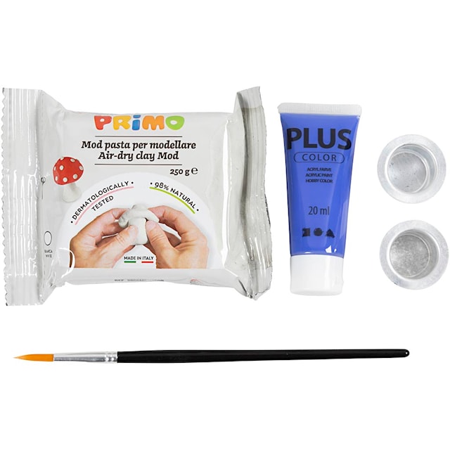 Produktbilde 10 for Mini DIY Kit Modellering, Lysestaker, ultra marine, 1 pk.