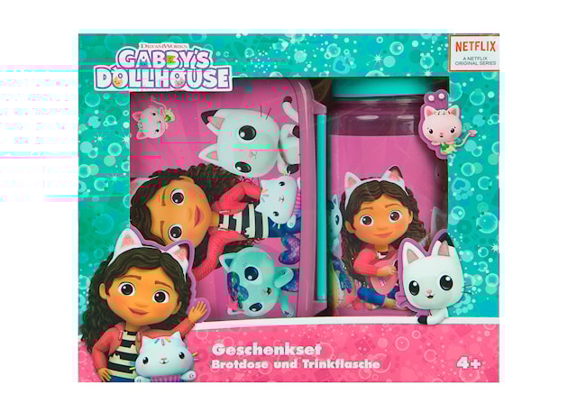 Produktbild 6 för Undercover Gabbys Dockskåp Matlåda och Vattenflaska Set