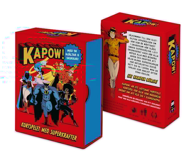 Produktbilde 2 for KAPOW! - Kortspelet med superkrafter! (SE)
