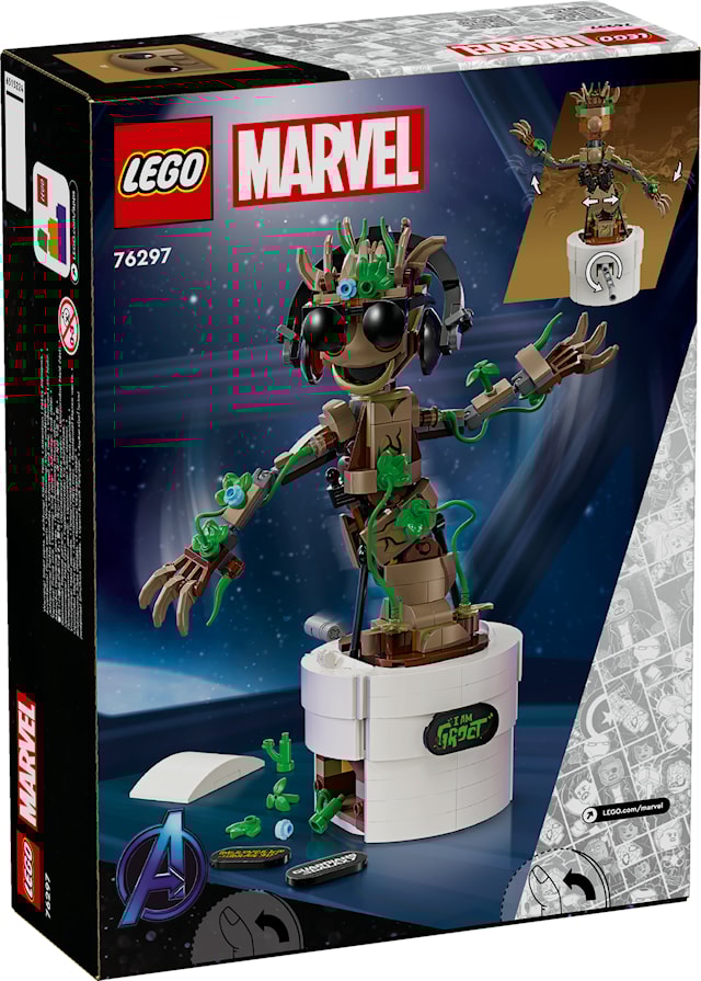 Produktbilde 3 for Groot som danser LEGO® Super Heroes (76297)