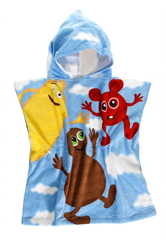 Produktbild 1 för Babblarna Badponcho, Himmel, Teddykompaniet