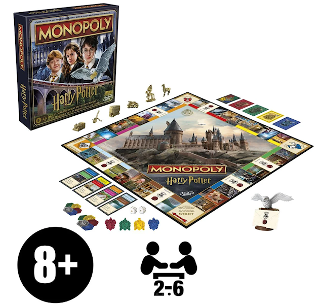 Produktbilde 2 for Monopoly Harry Potter (NO/DK)