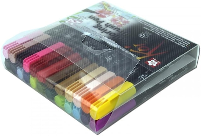 Tuotekuva 2 - Sakura Koi Coloring Brush Pen 24-setti