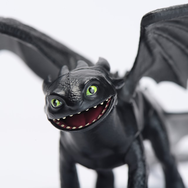 Produktbild 3 för Dragons Movie Basic Dragons Toothless/Tandlöse