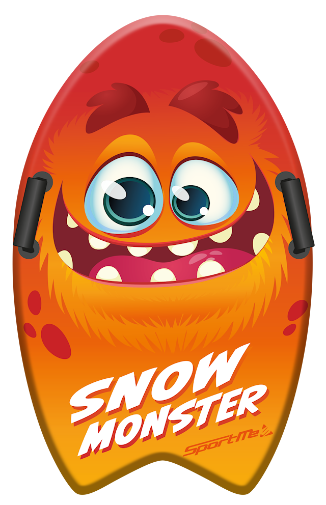 Snow Monster Foam Board 80 cm oranssi