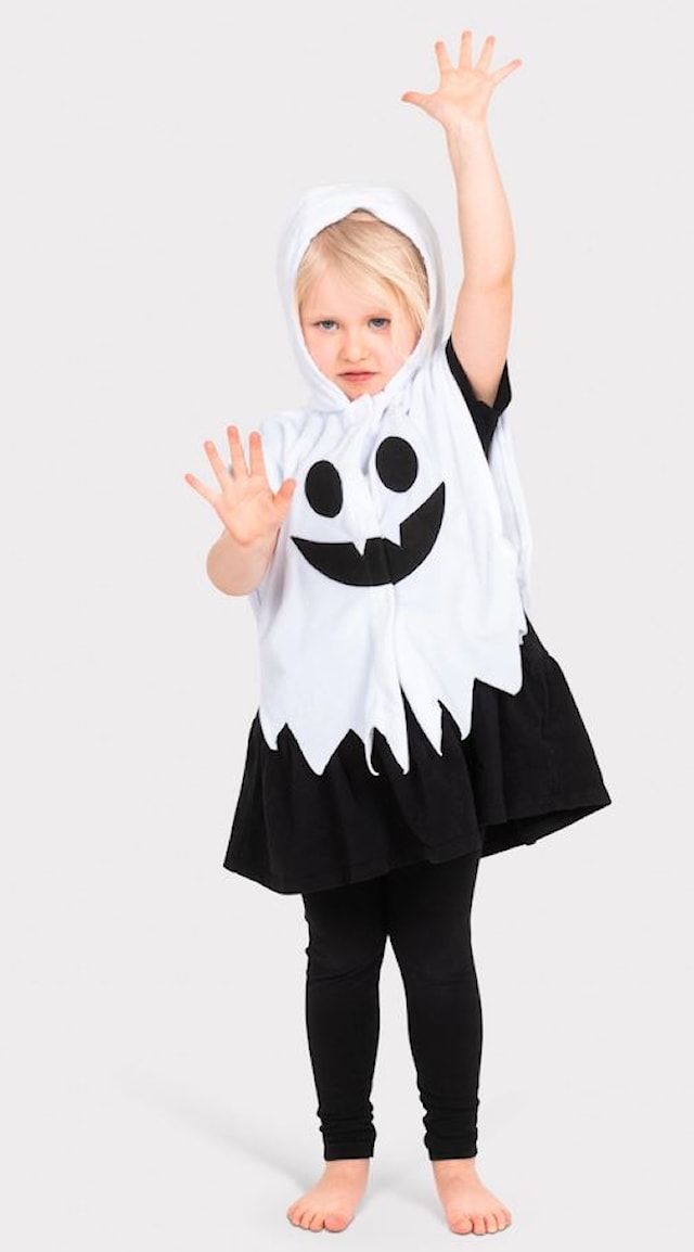 Produktbilde 1 for Mini Cape White Ghost 86-110 cl Den gode feen