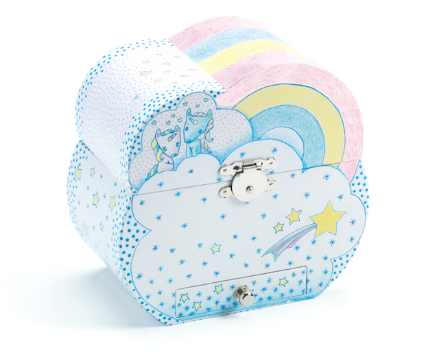 Produktbild 1 för Speldosa, Unicorns dream, Djeco