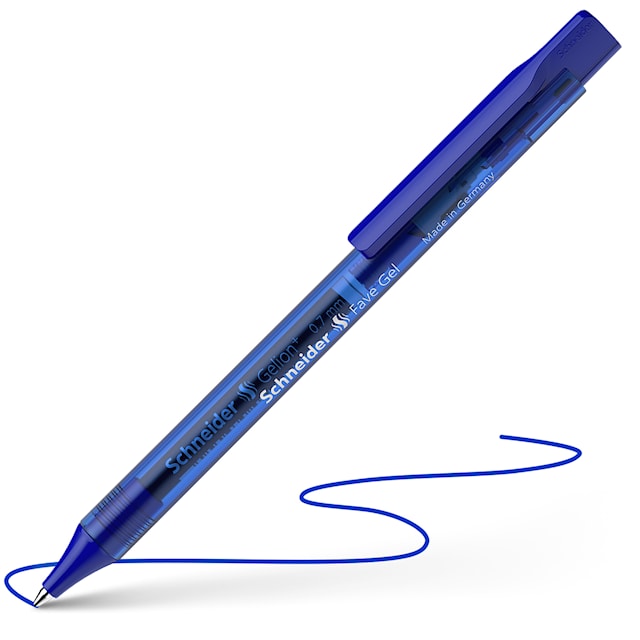 Tuotekuva 3 - Geelikynä Schneider Fave Gel 0,4 mm Sininen