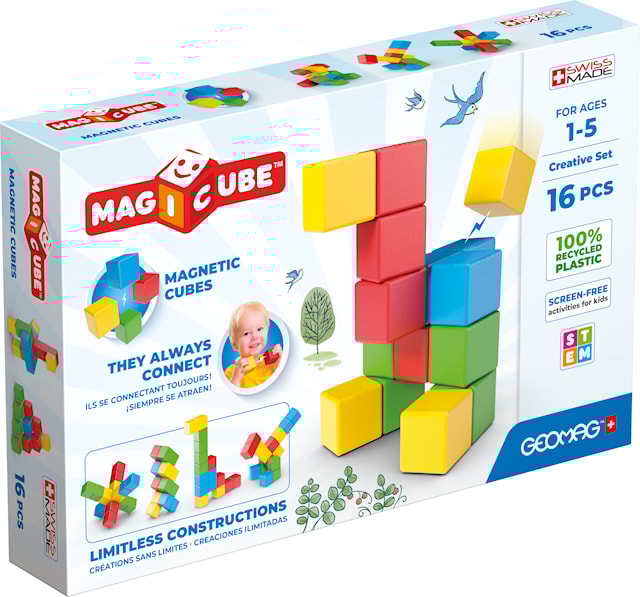 Tuotekuva 1 - Geomag Magicube Creative Set 16 Osaa