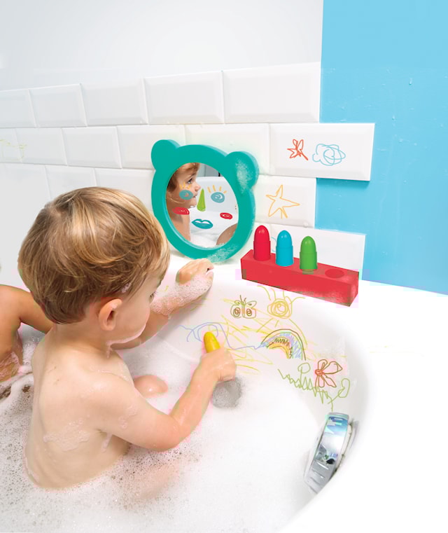 Produktbilde 2 for Vannmaling med Speil til Badekar Ludi