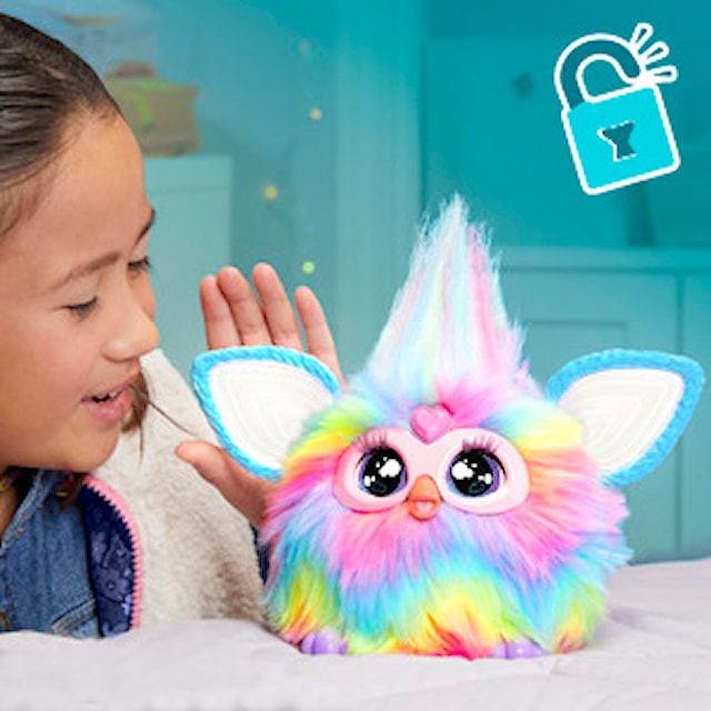 Produktbild 3 för Furby Interaktiv leksak Tie-Dye Rainbow (EN)