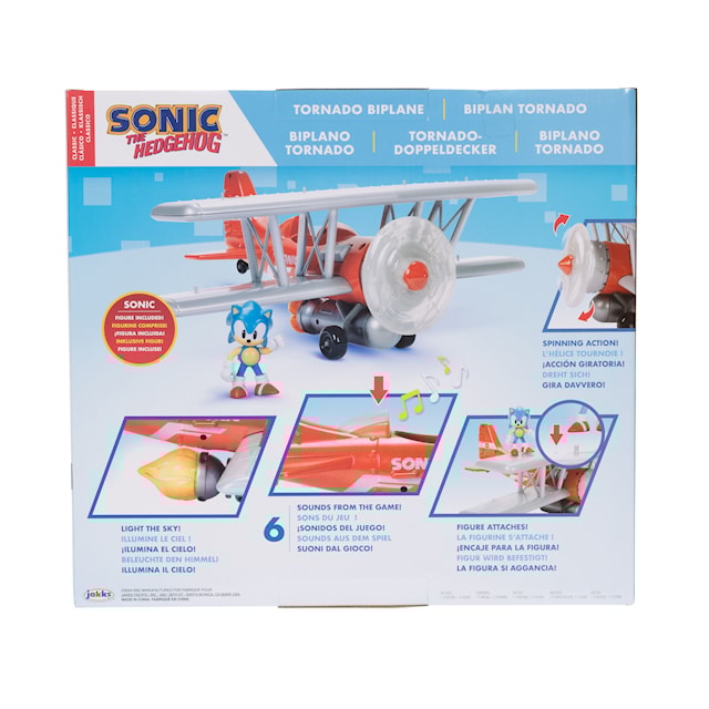 Tuotekuva 7 - Sonic the Hedgehog Playset Tornado Biplane