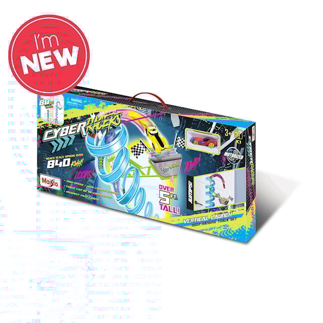 Produktbild 2 för Cyber Racers Door Hoop Bilbana Lekset Bburago