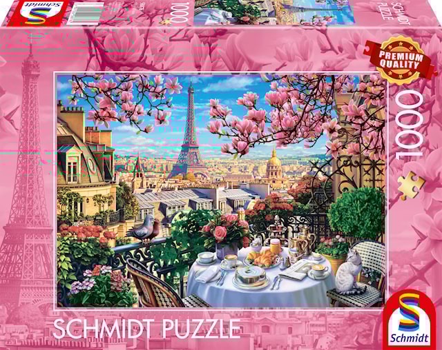 Produktbilde 1 for Breakfast In Paris Puslespill 1000 Brikker Schmidt
