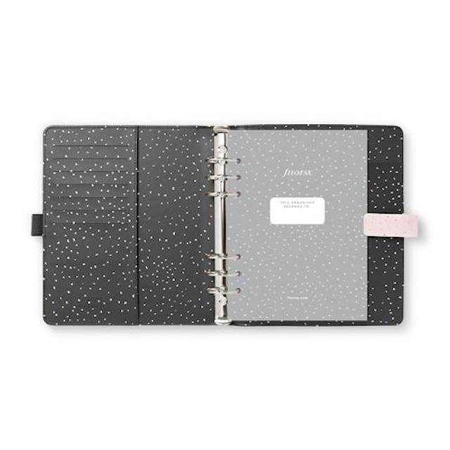 Tuotekuva 4 - Systemikalenteri A5 Confetti Rose Quartz Filofax