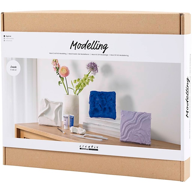 Produktbild 2 för Maxi DIY Kit Modellera Väggdekoration Creativ Company