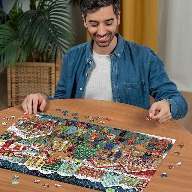 Tuotekuva 2 - Christmas Market Palapelit 1000 palaa, Ravensburger