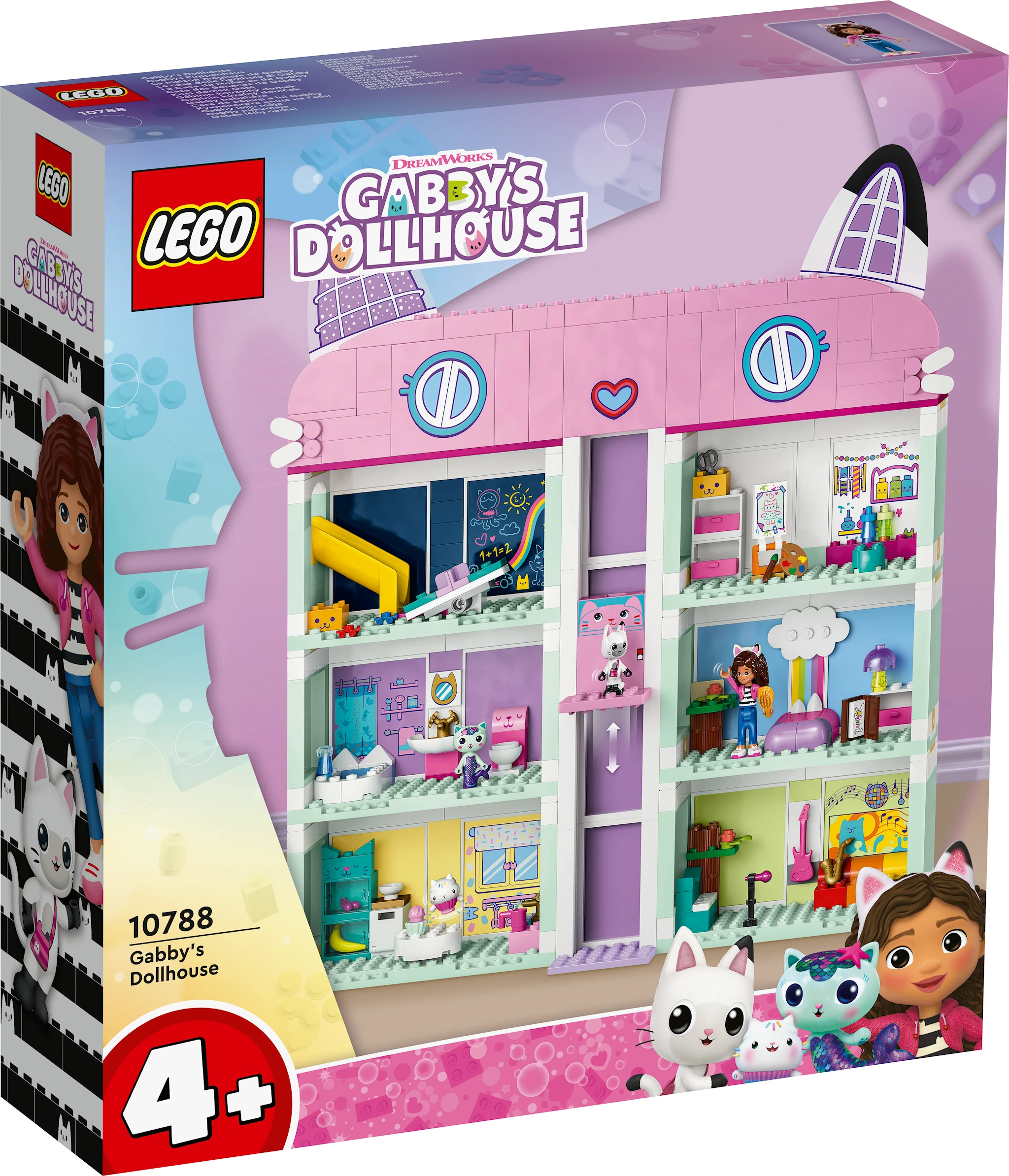 Produktbild för Gabbys dockskåp LEGO® Gabby's Dollhouse (10788)