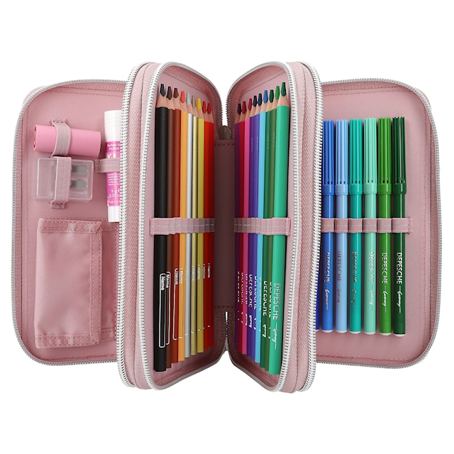 Produktbild 2 för Trippelpennfodral Kitty och Doggy TOPModel