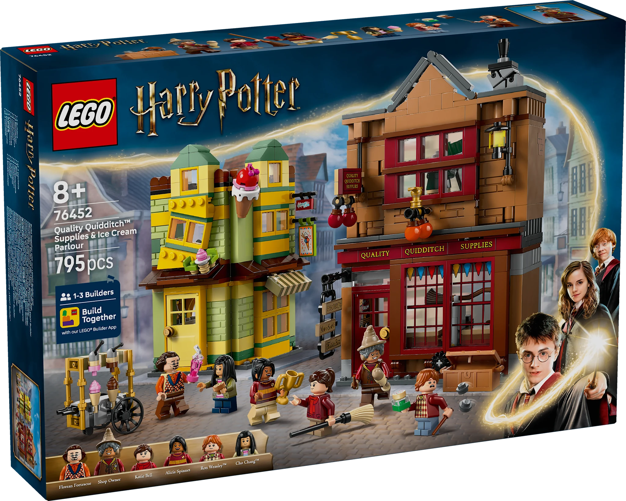 Produktbild för Förstklassiga quidditchtillbehör & glassbar LEGO® Harry Potter™ (76452)