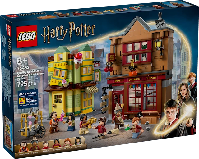 Produktbild 1 för Förstklassiga quidditchtillbehör & glassbar LEGO® Harry Potter™ (76452)