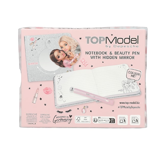 Produktbild 5 för Beauty Skrivhäfte med Bläckpenna TOPModel