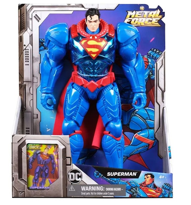 Tuotekuva 3 - DC Metal Force XL Heroes -toimintahahmo 30 cm Superman