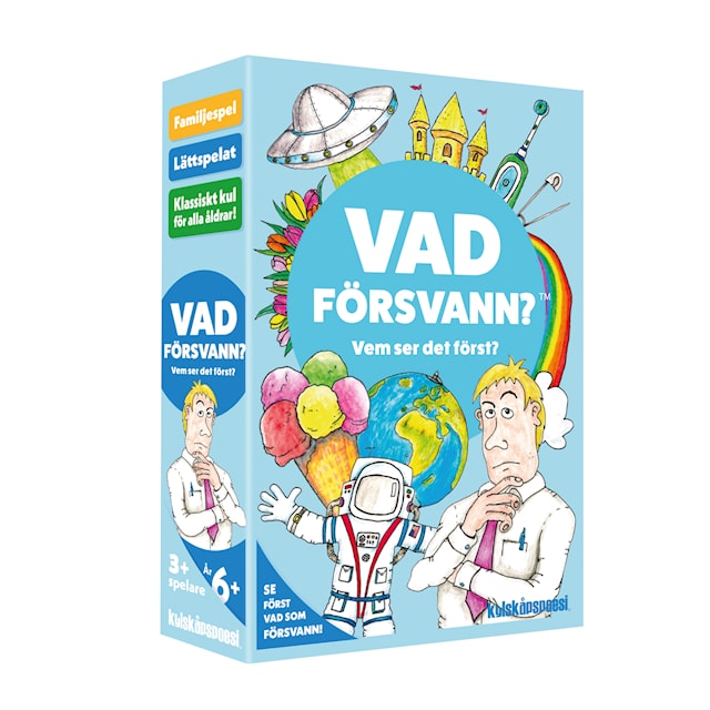 Produktbild 1 för Vad försvann? Spel (SE)