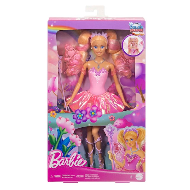 Produktbilde 4 for Barbie Fashion Doll Fairy Doll med tryllestav