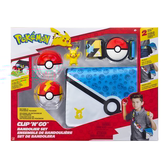 Produktbild 1 för Clip n Go Bandolier Set Pikachu Pokémon