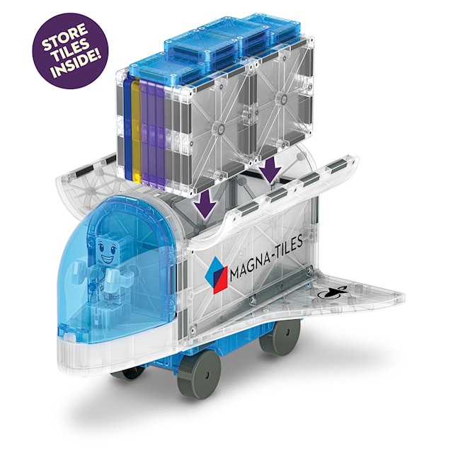 Produktbild 3 för Space 32 Bitar Magna-Tiles