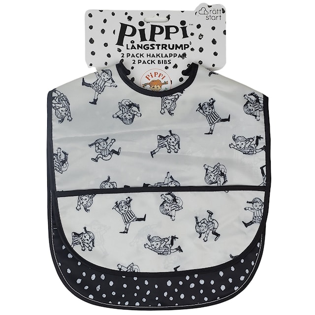 Produktbild 1 för Pippi Cirkus Haklappar 2-pack Rätt Start