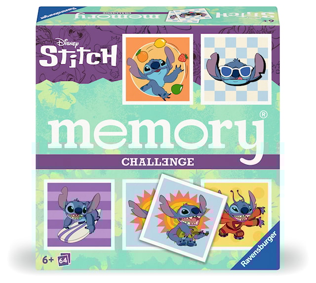Produktbilde 1 for Disney Stitch Challenge Memory® Ravensburger