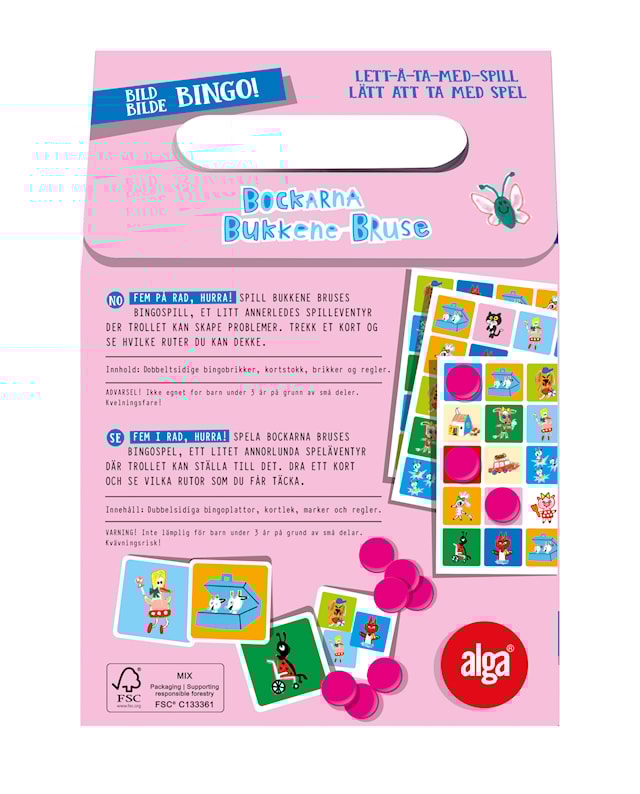 Produktbilde 2 for Bukkene Bruse Bingo. Alga (NO/SE)