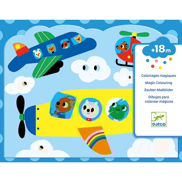 Produktbilde 3 for Mal med vann 4 bilder Djeco