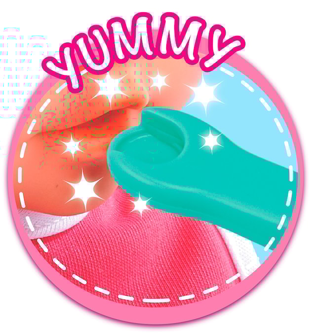 Produktbilde 3 for Dukkertilbehør Magisk Måltidssett New Born Baby