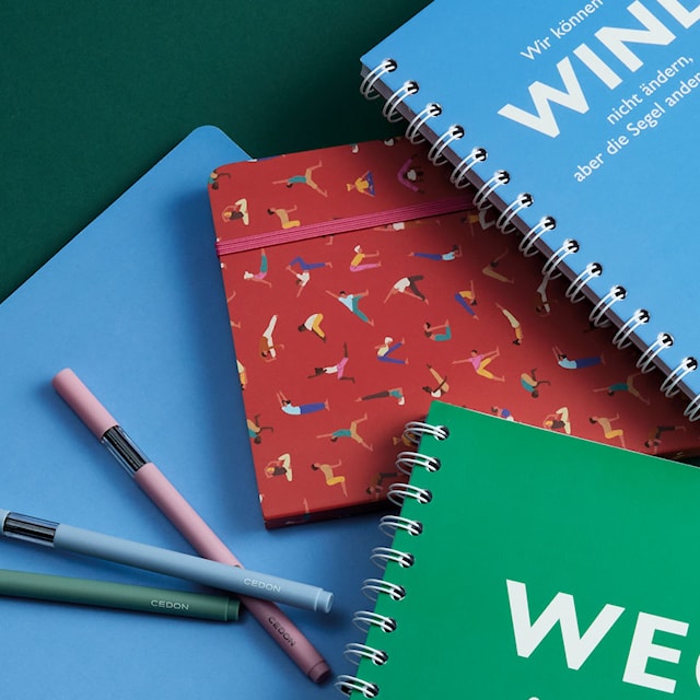 Tuotekuva 2 - Muistikirja A5 Yogi Viivoitettu 192 sivua Cedon