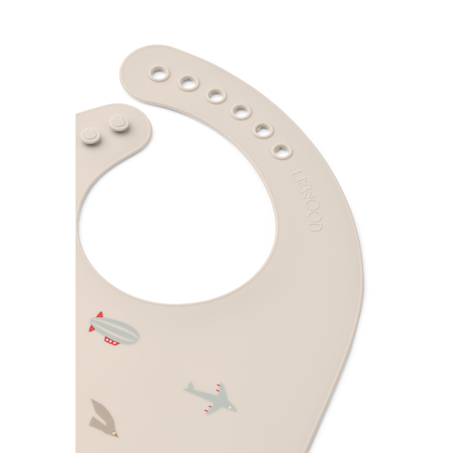 Produktbild 2 för Tilda Haklapp 2-Pack Aviator/Ecru Liewood