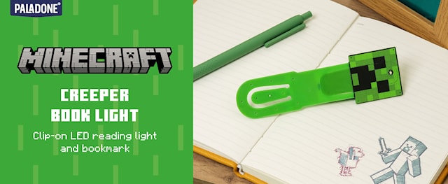 Produktbild 2 för Minecraft Creeper Boklampa, Paladone