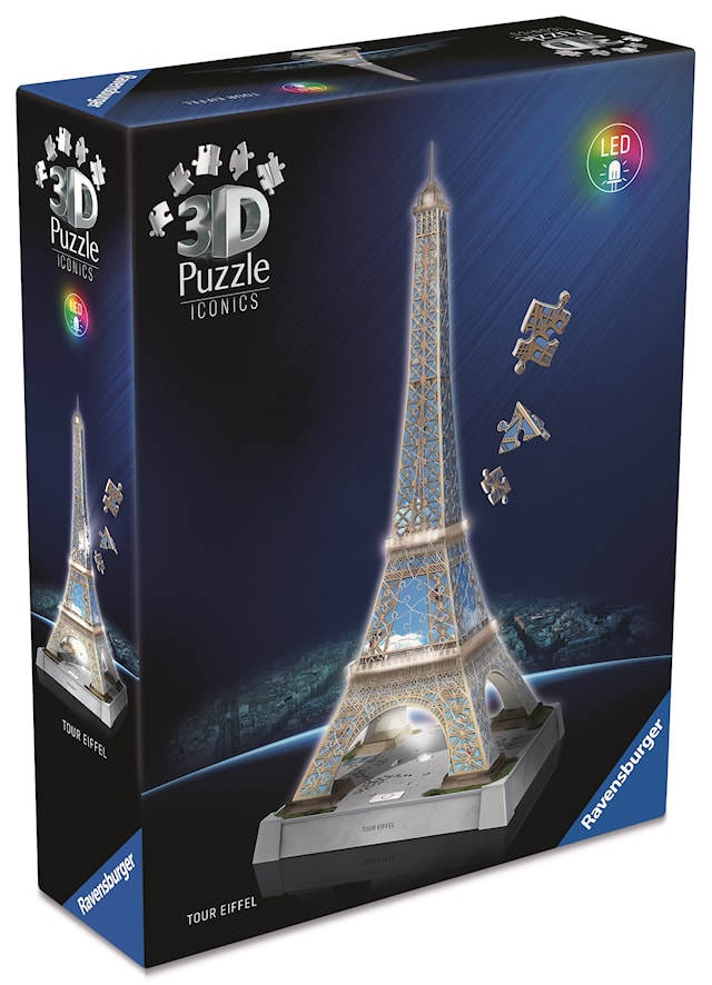 Produktbilde 3 for Iconic La Tour Eiffel med lys 216p Ravensburger