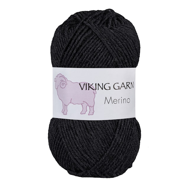 Viking Merino Garn 50 g Koks 817 Viking Garn