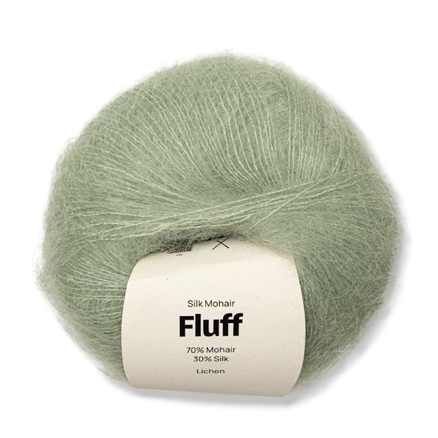 Silk Mohair Fluff 25 gr Lichen A843 Adlibris