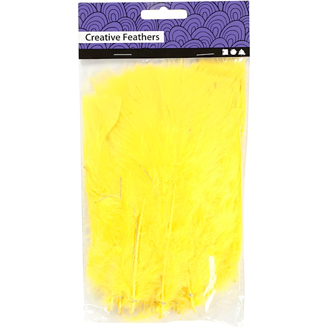 Produktbilde 2 for Dun, L: 11-17 cm, 18 bunter, hvit