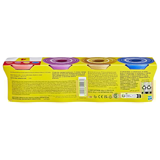 Produktbild 3 för Specialty Compound 4 Pack Metallic Play-Doh