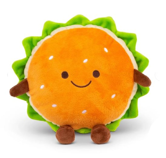 Funky Friends Kosedyr Hamburger 20 cm Animigos