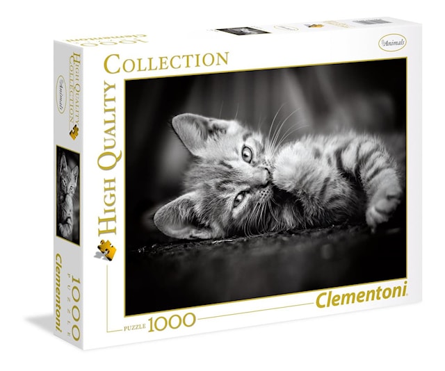 Puslespill Kitty 1000 brikker, Clementoni